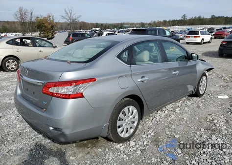 2013 Nissan Sentra S from USA, damaged, VIN 3N1AB7AP3DL761541